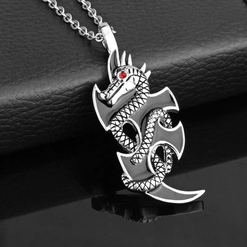 Dragon Enamel Pendant