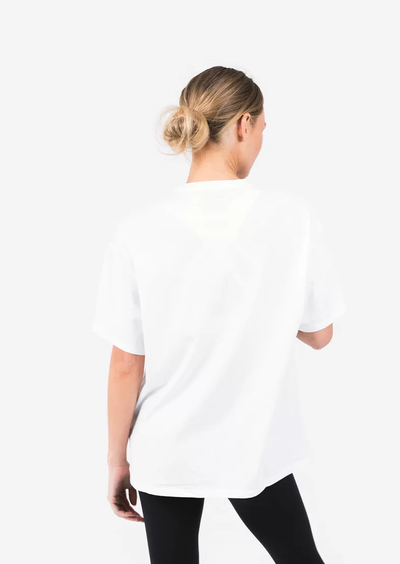 Elevate Relaxed Fit Tee White