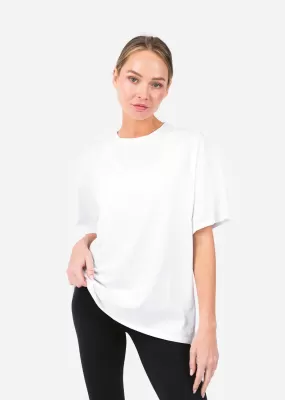 Elevate Relaxed Fit Tee White