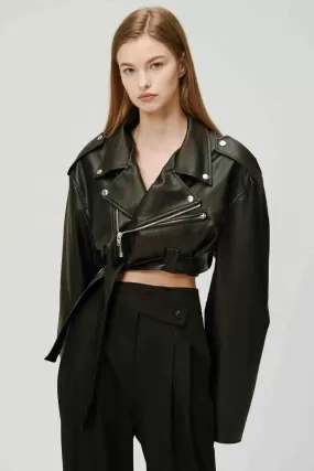 Emma Cropped Rider Jacket