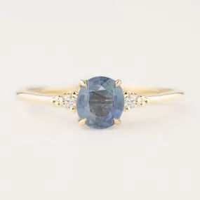 Estel Ring - 1.25ct Blue Sapphire (One of a kind)