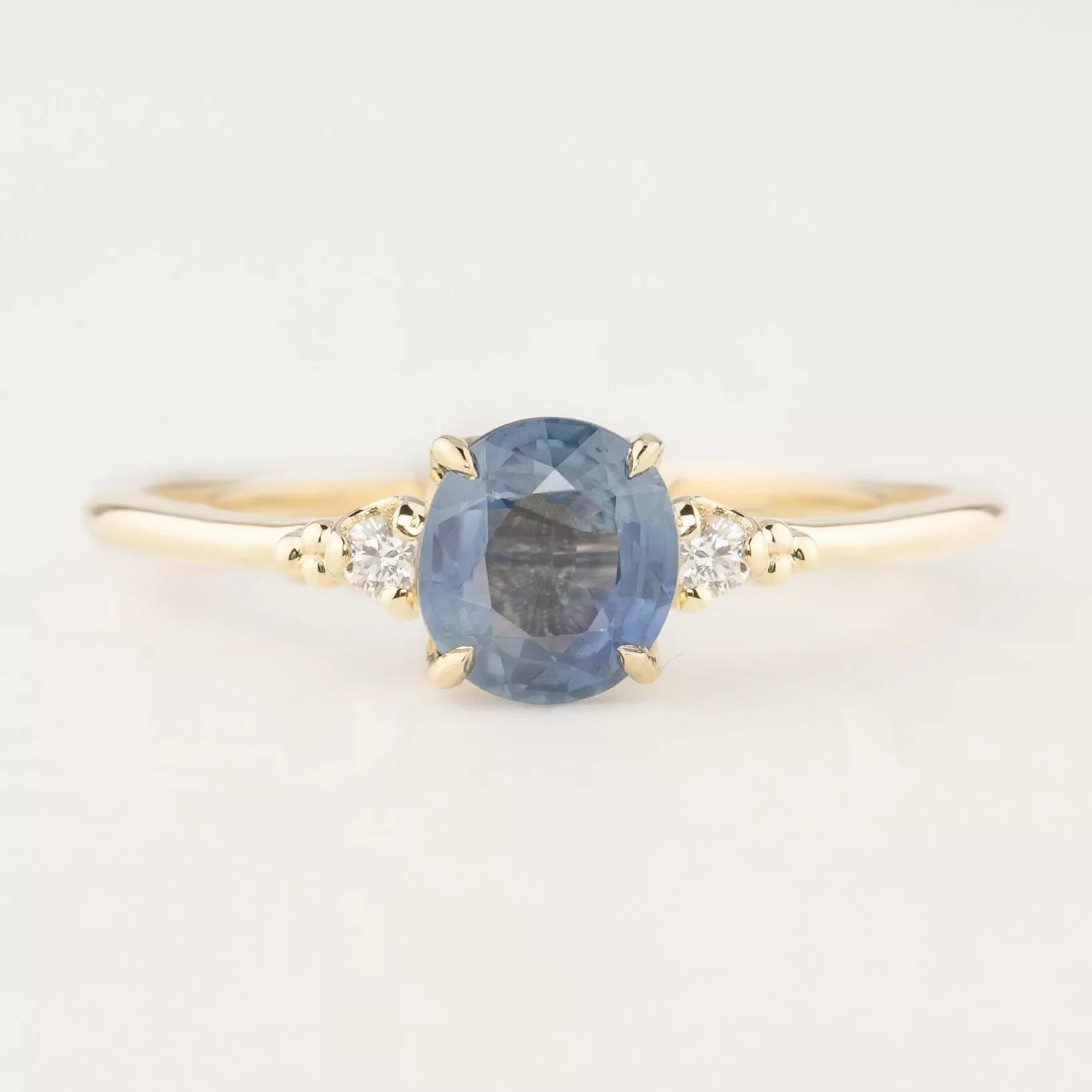 Estel Ring - 1.25ct Blue Sapphire (One of a kind)