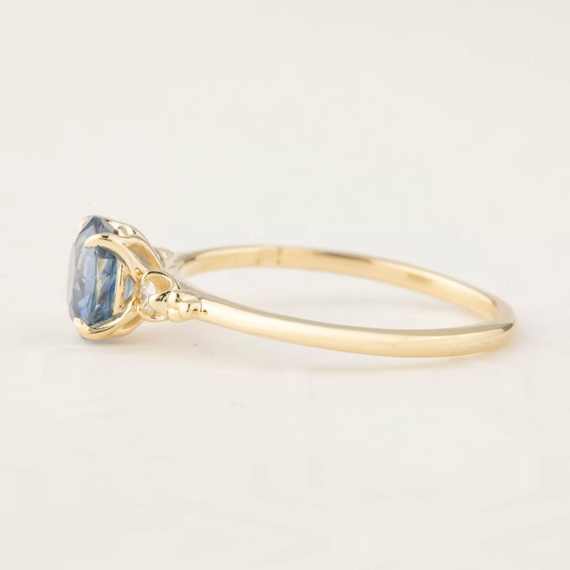 Estel Ring - 1.25ct Blue Sapphire (One of a kind)