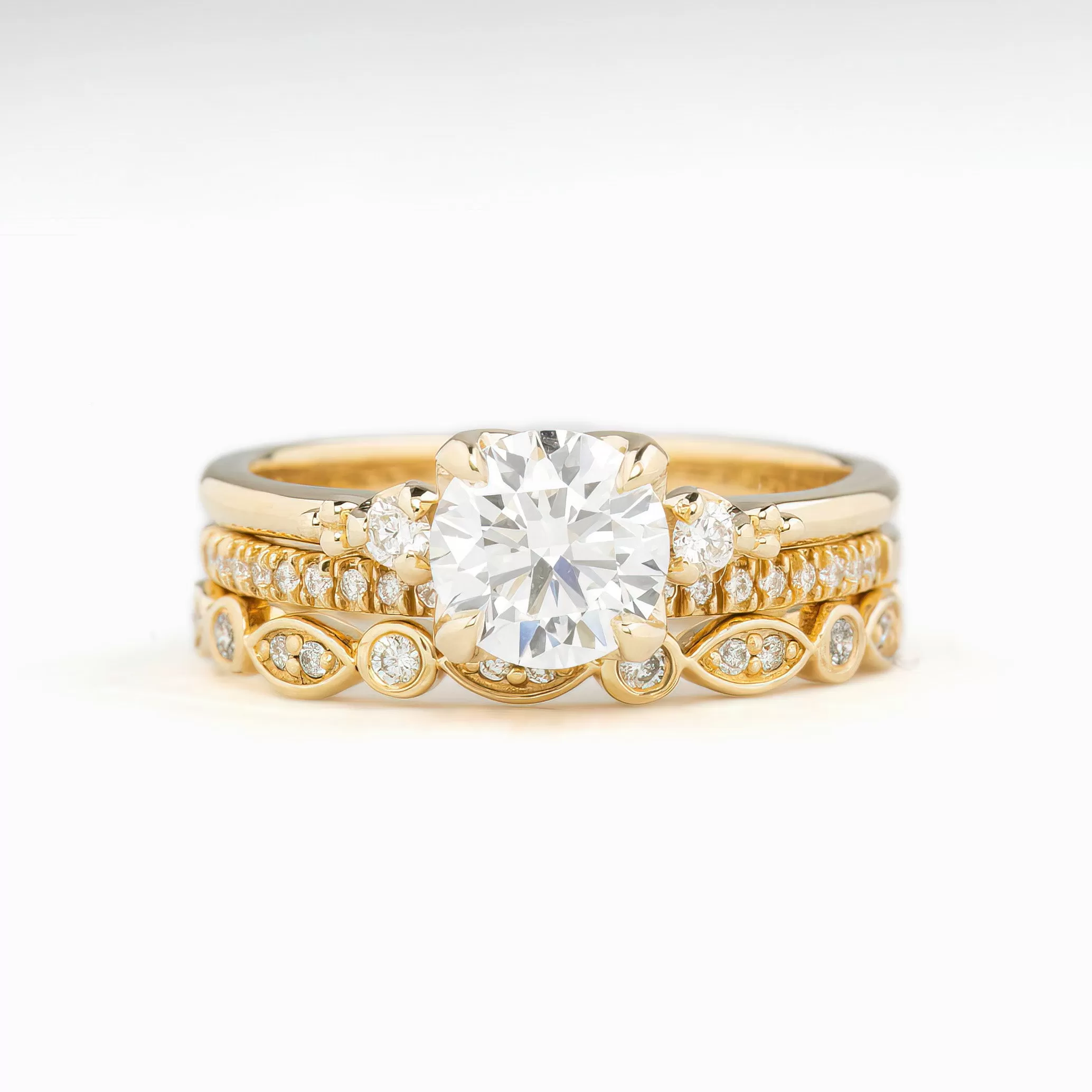 Estel Round Diamond Ring (Choose your own diamond)