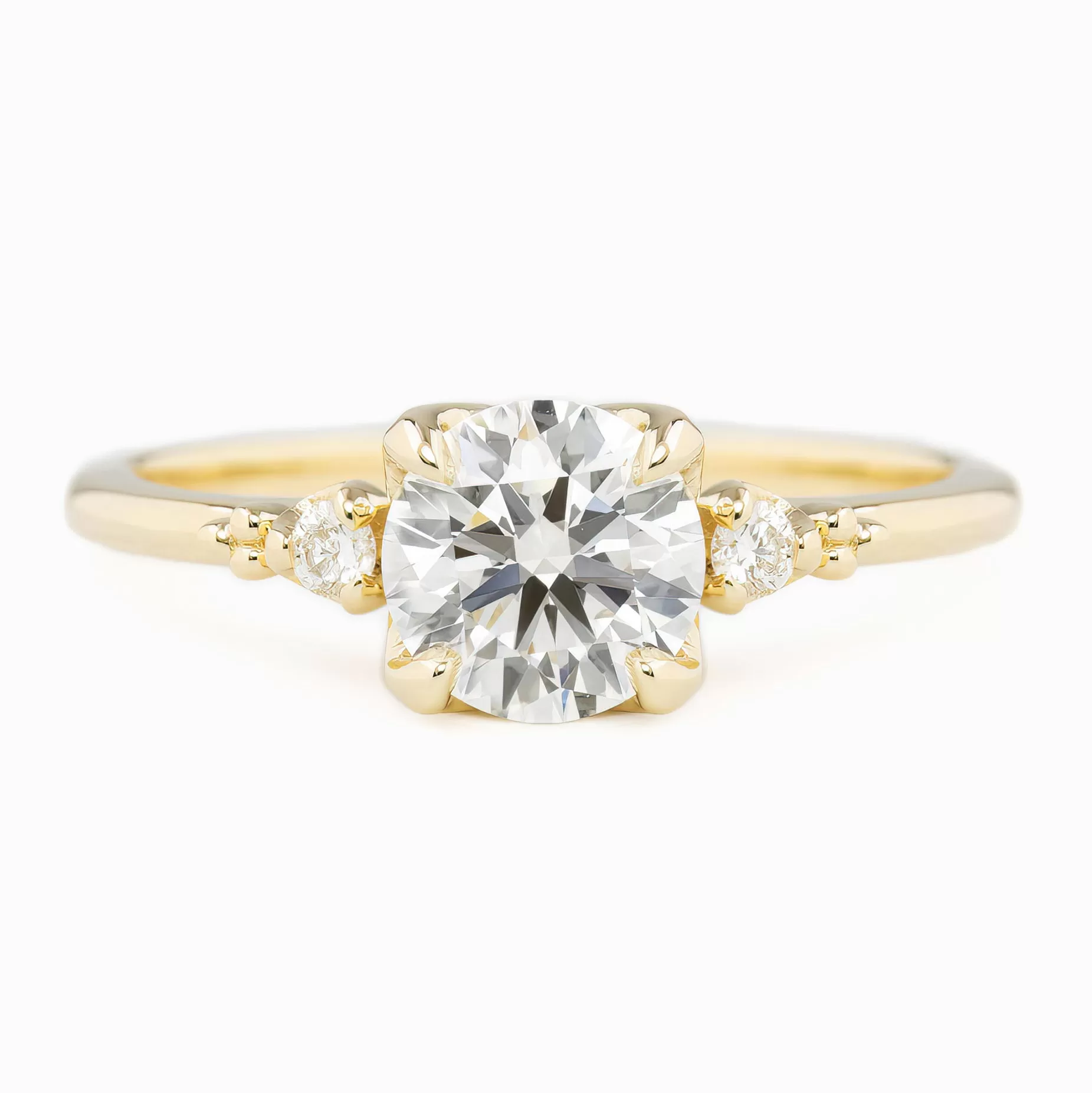 Estel Round Diamond Ring (Choose your own diamond)