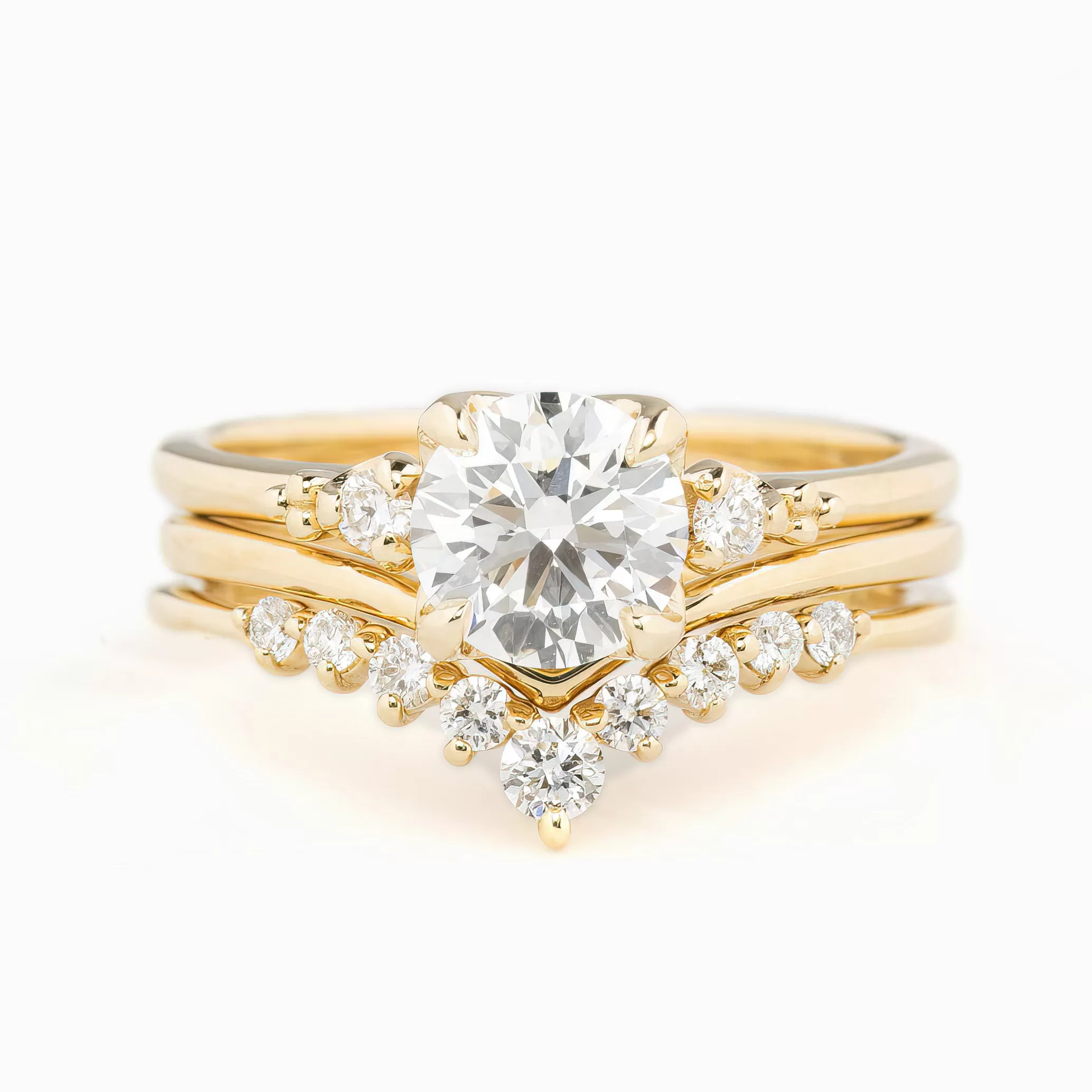 Estel Round Diamond Ring (Choose your own diamond)