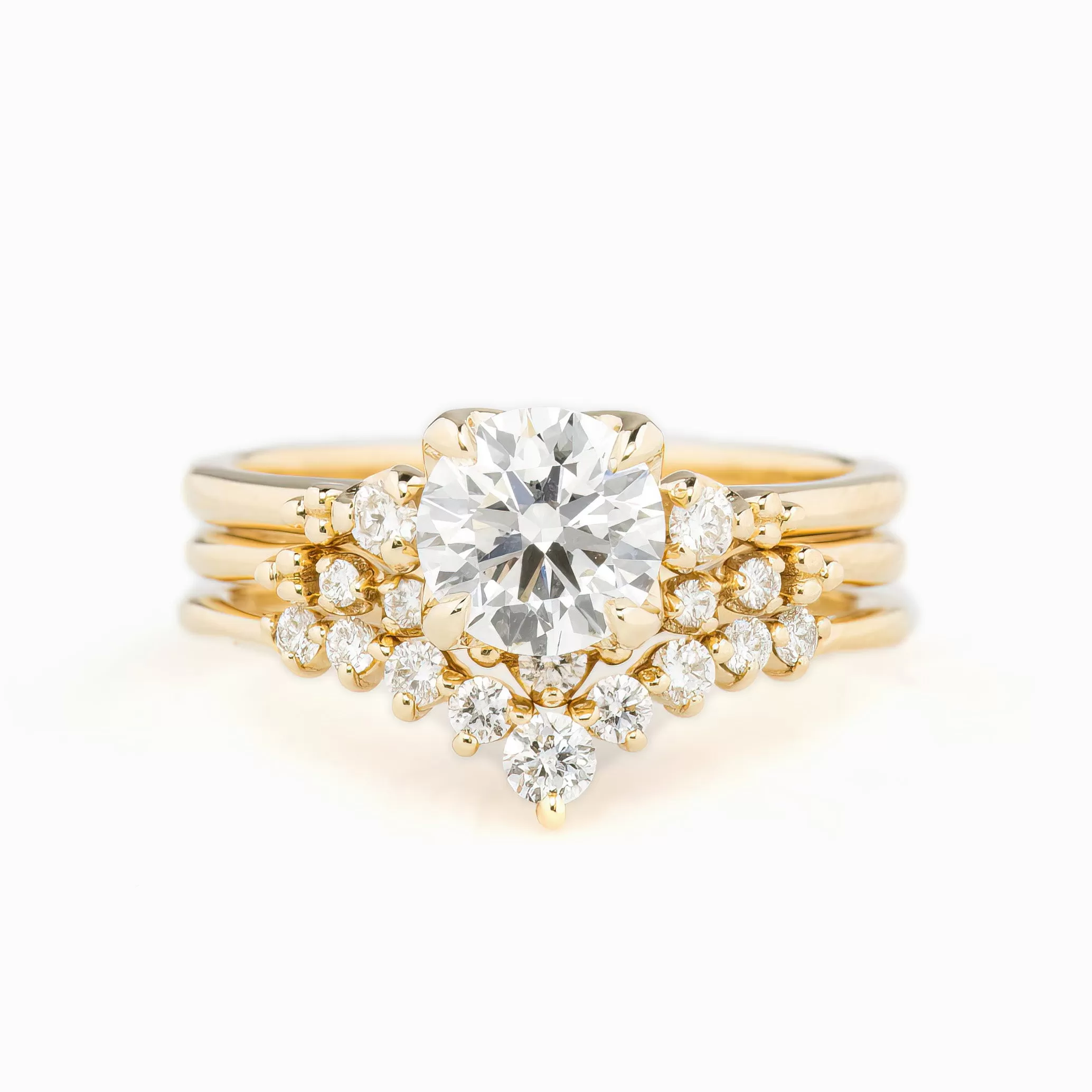 Estel Round Diamond Ring (Choose your own diamond)