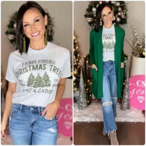 Farm Fresh Christmas Trees Graphic T-Shirt