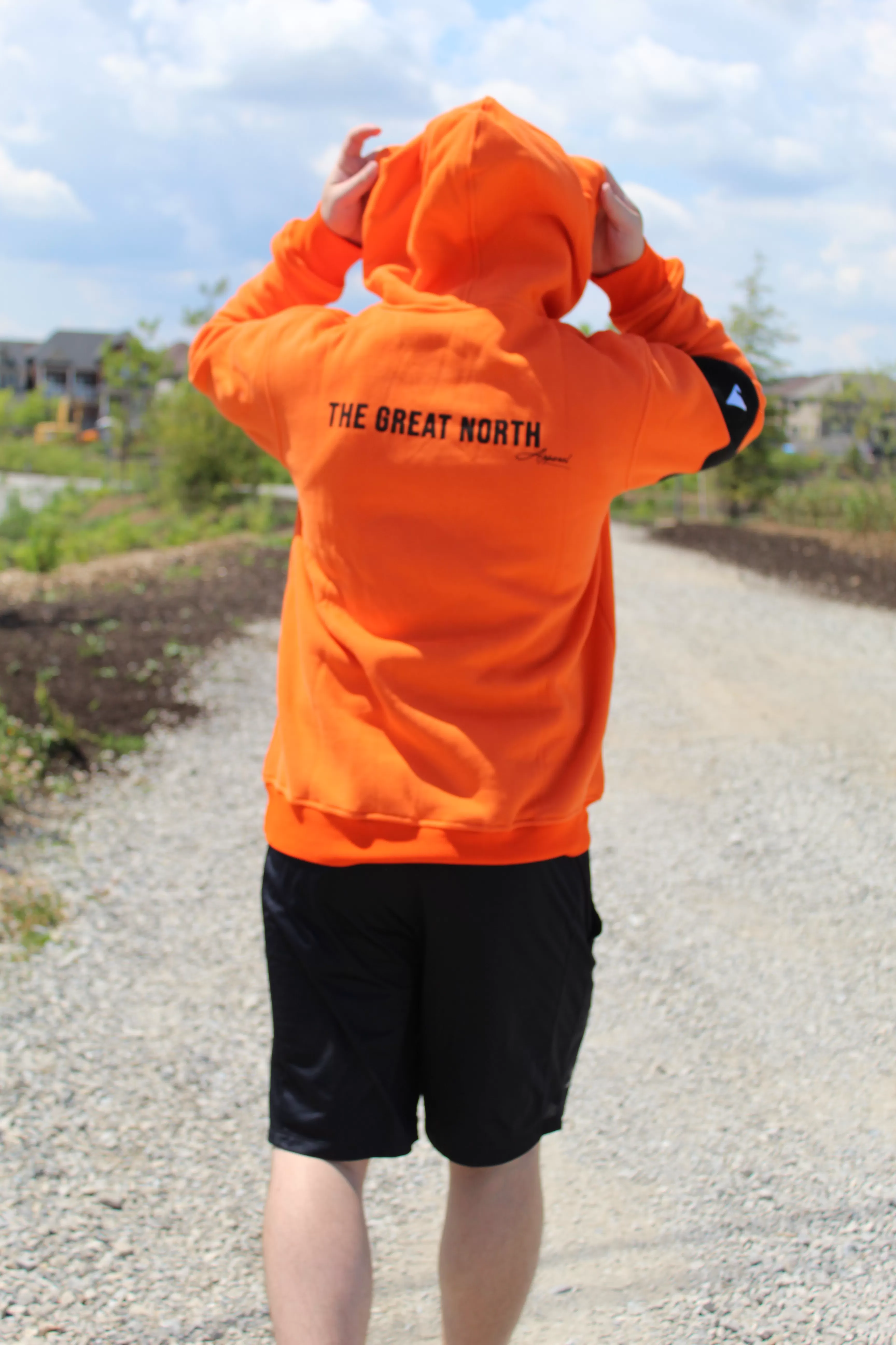 Fox Hoodie Orange (Unisex)