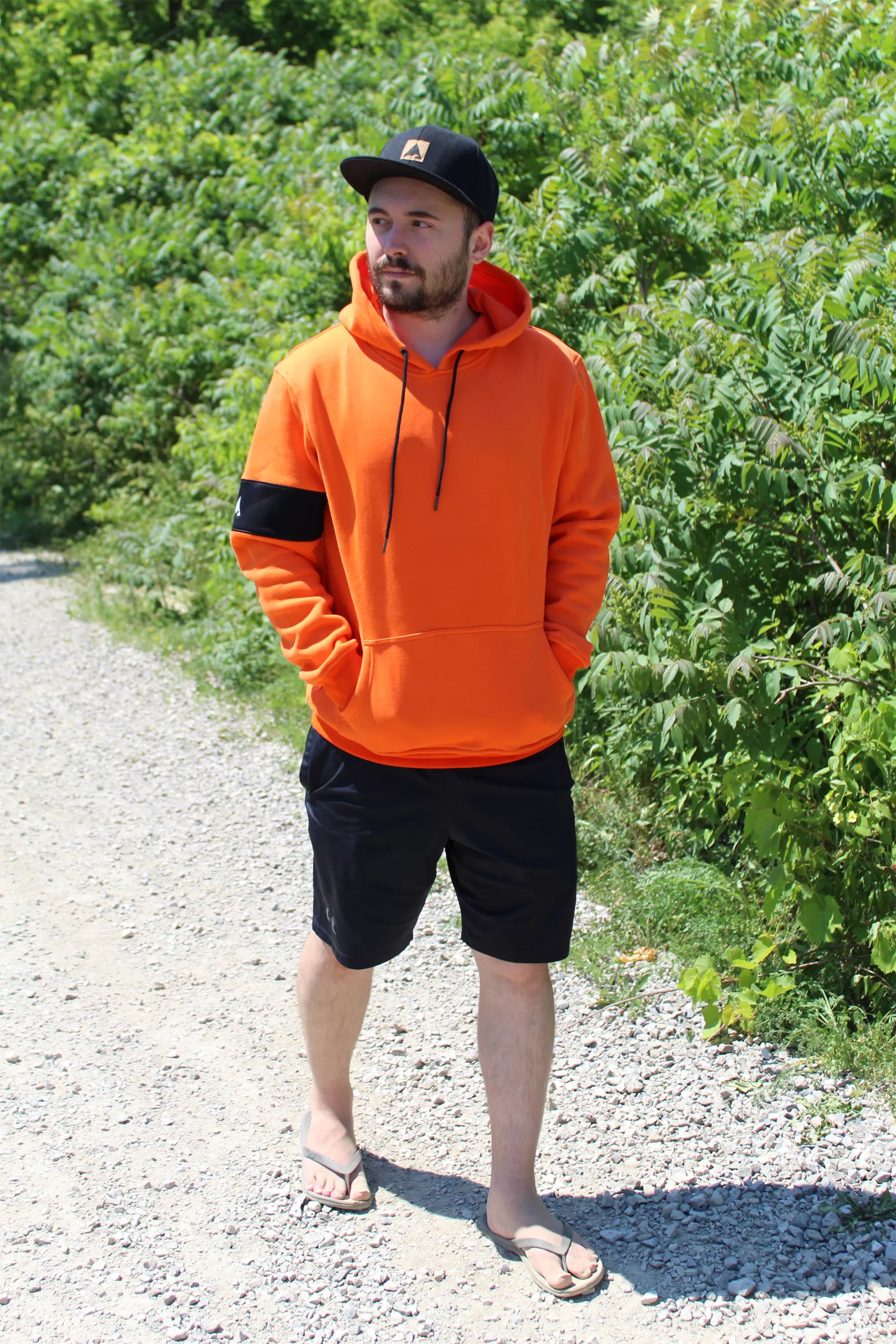 Fox Hoodie Orange (Unisex)