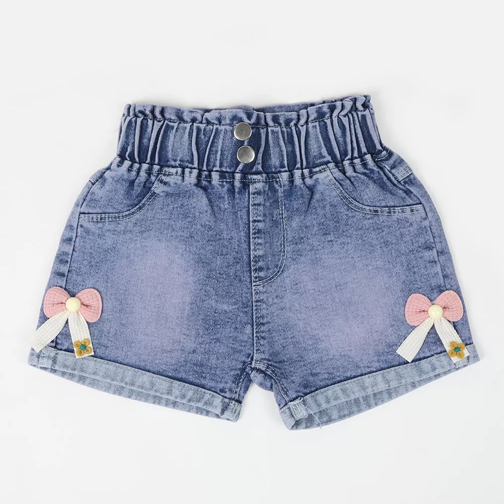 Girls Short - Blue