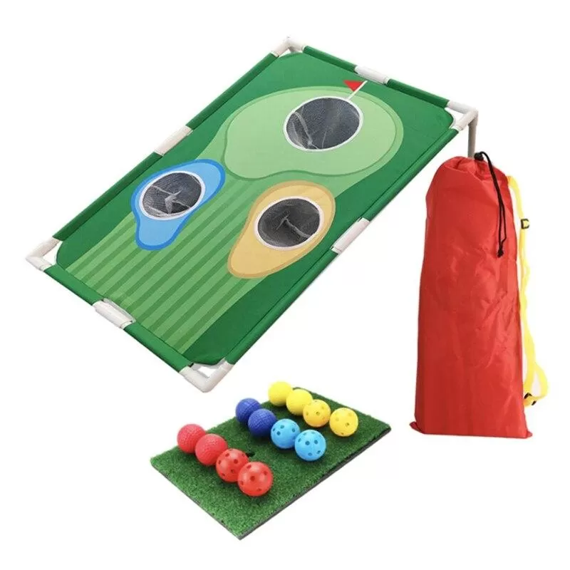 Golf Cornhole Game W/ Golf Wedge Bundle- Golf Cornhole Set