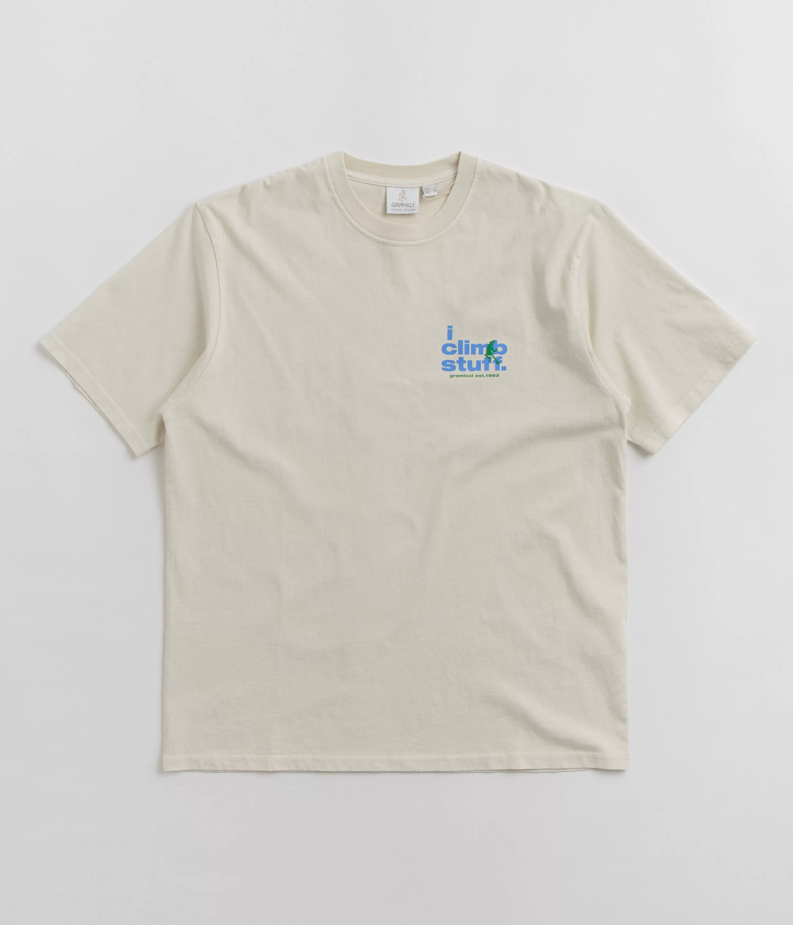 Gramicci I Climb Stuff T-Shirt - Sand Pigment