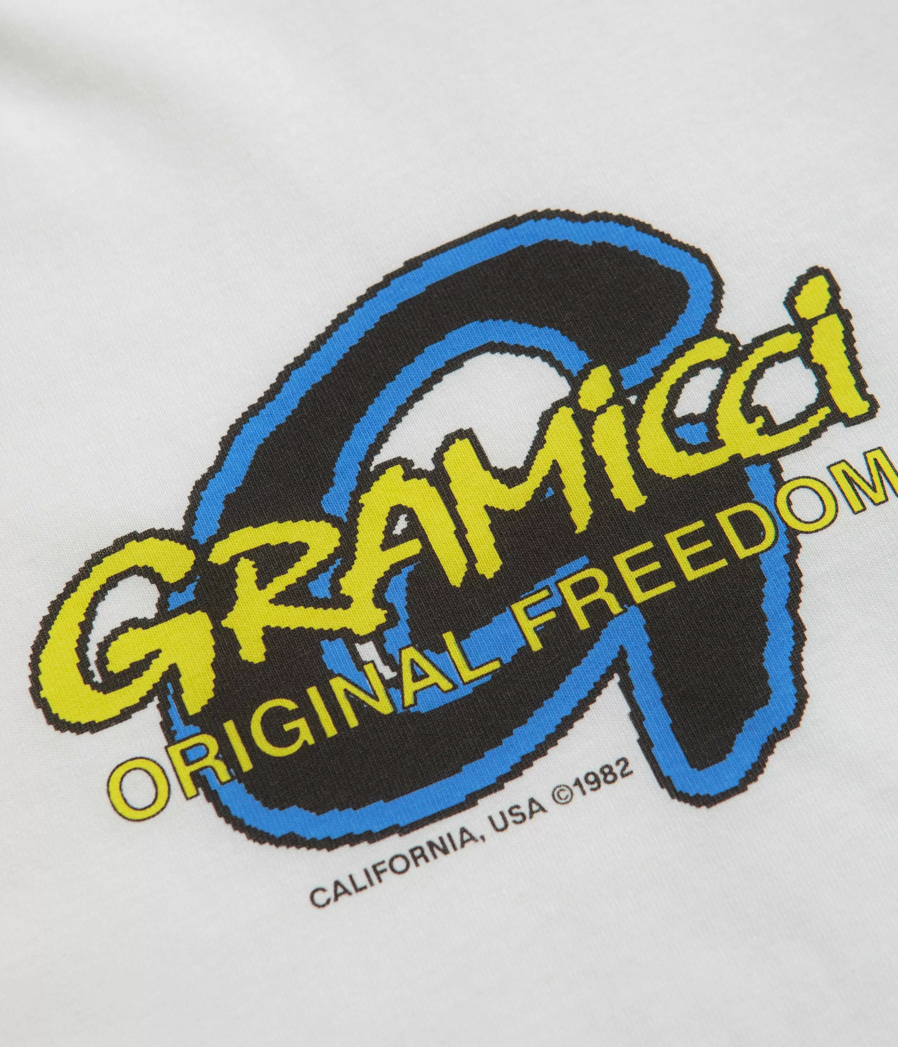 Gramicci Pixel G T-Shirt - White