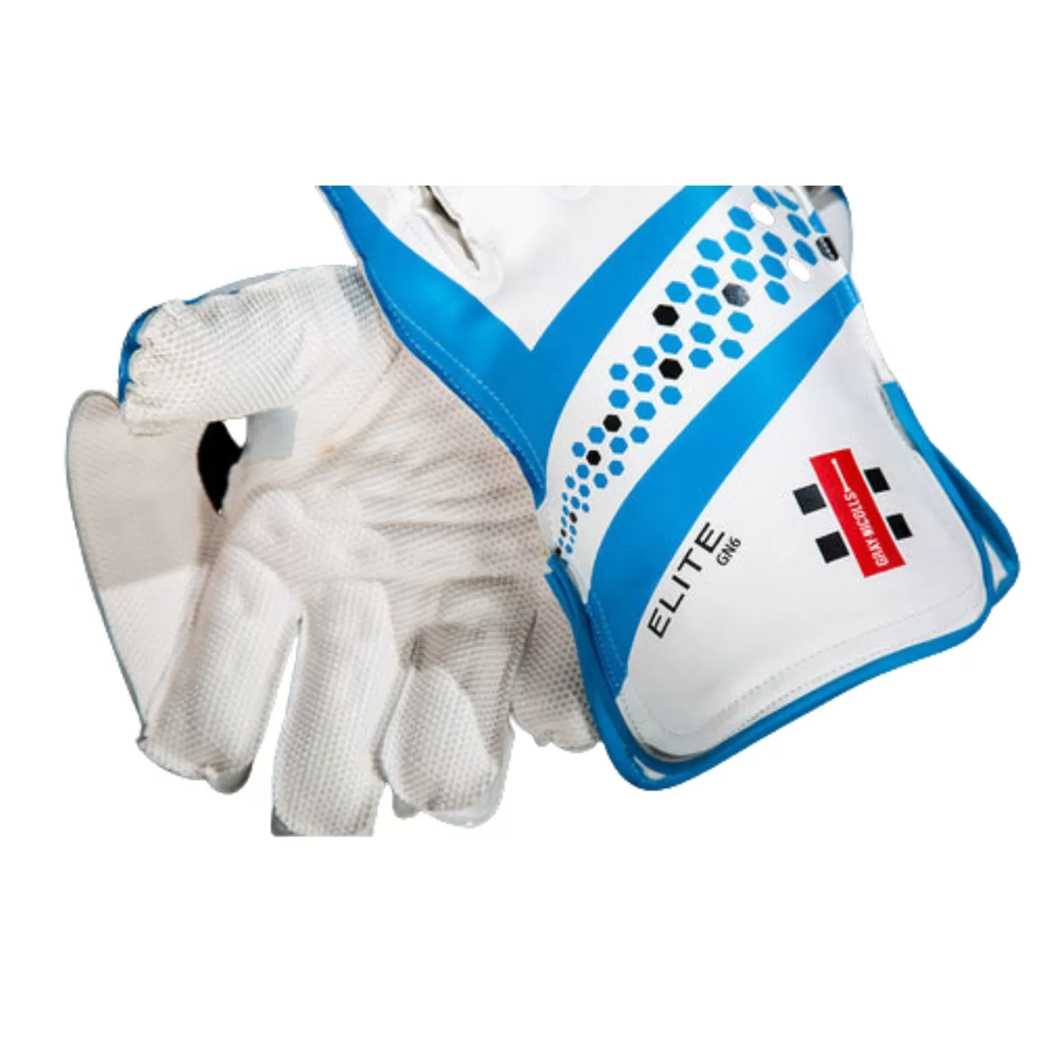 Gray Nicolls Wicket Keeping Gloves, Model GN6 Elite, Adult