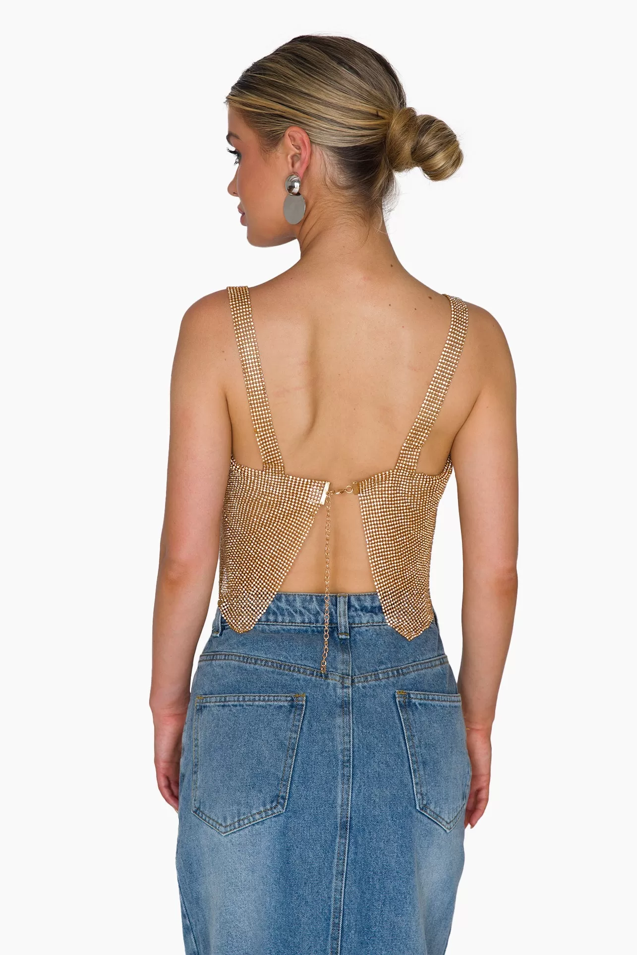 IBIZA Chain Crop Top