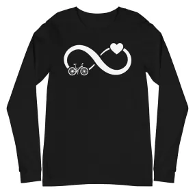 Infinity Heart and Cycling - Longsleeve (Unisex)