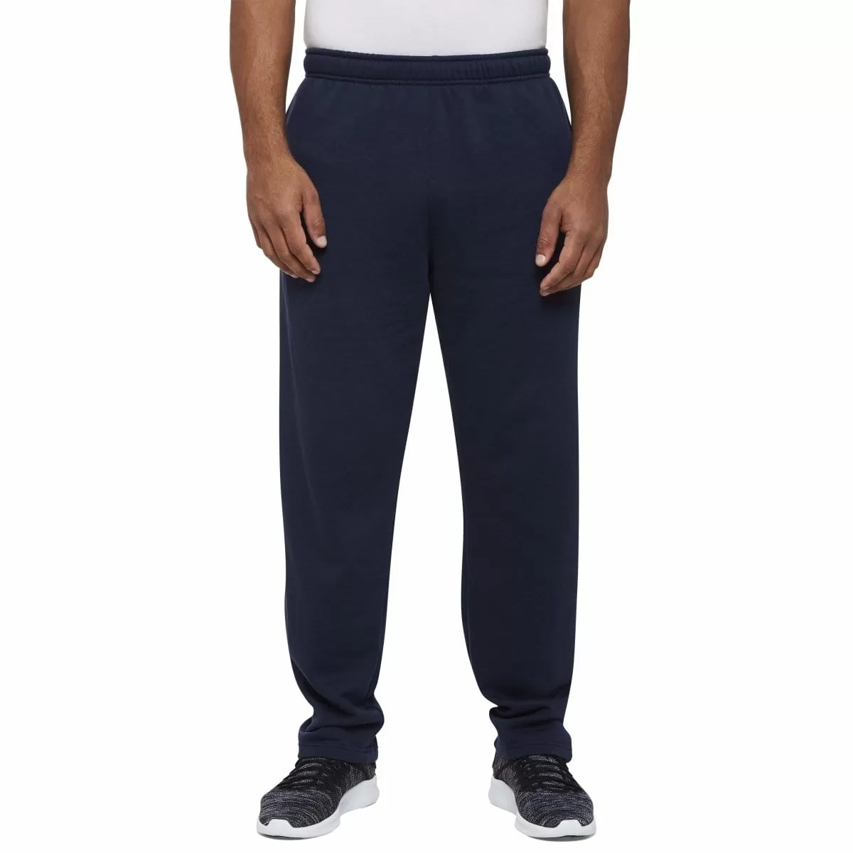 INSPORT MEN'S ASPEN NAVY TRACKPANTS (OPEN LEG)