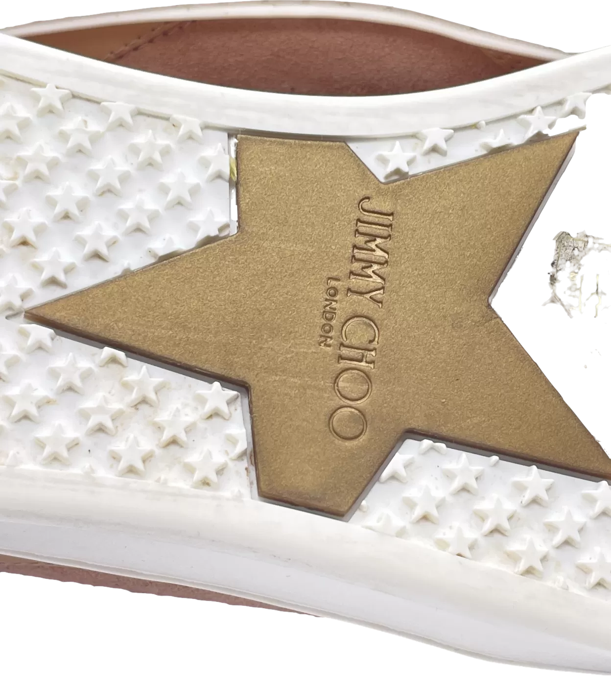 Jimmy Choo Beige Patent & Suede  Miami Sneakers UK 4 EU 37 👠