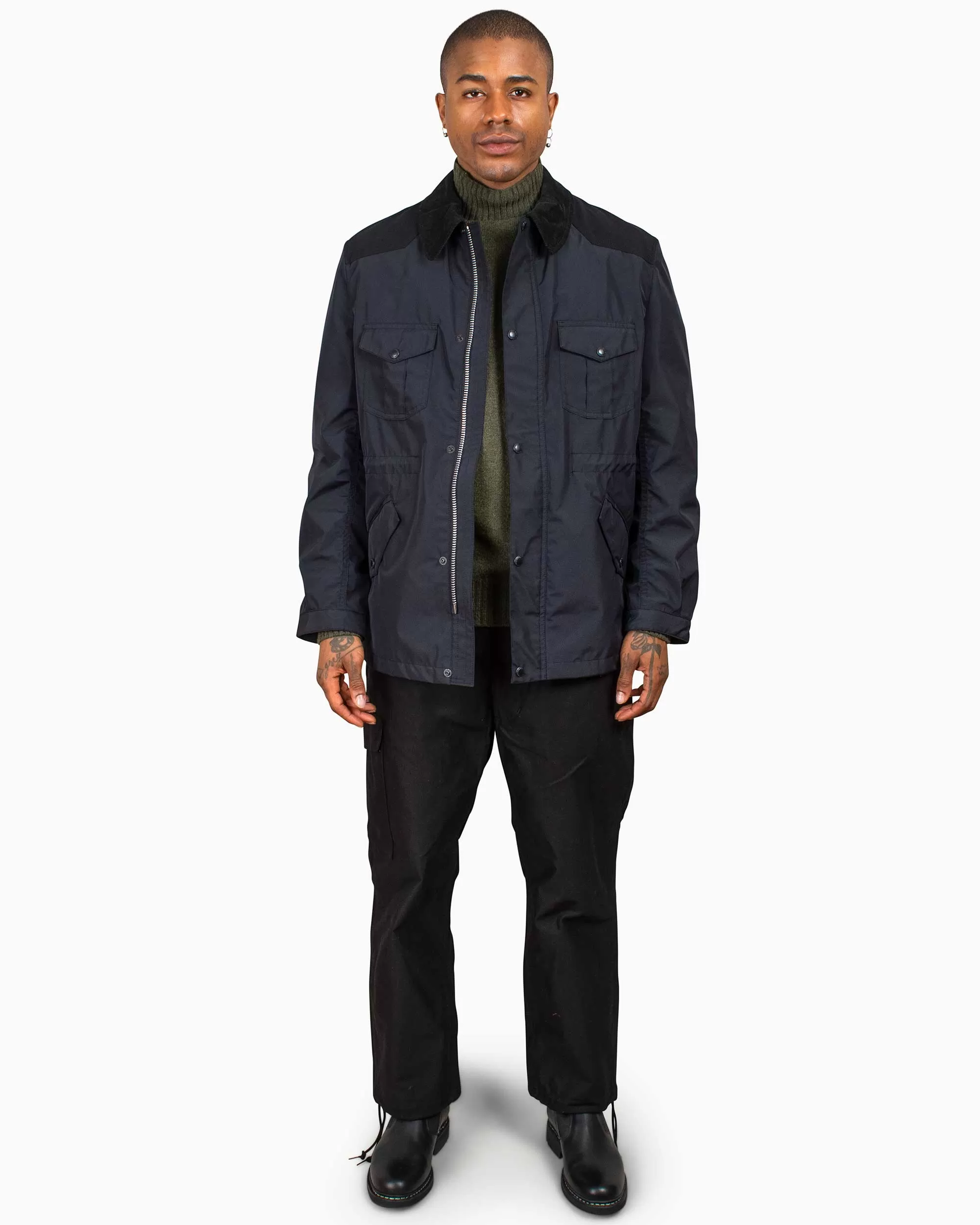 Junya Watanabe MAN GORE-TEX Infinium Coat Black