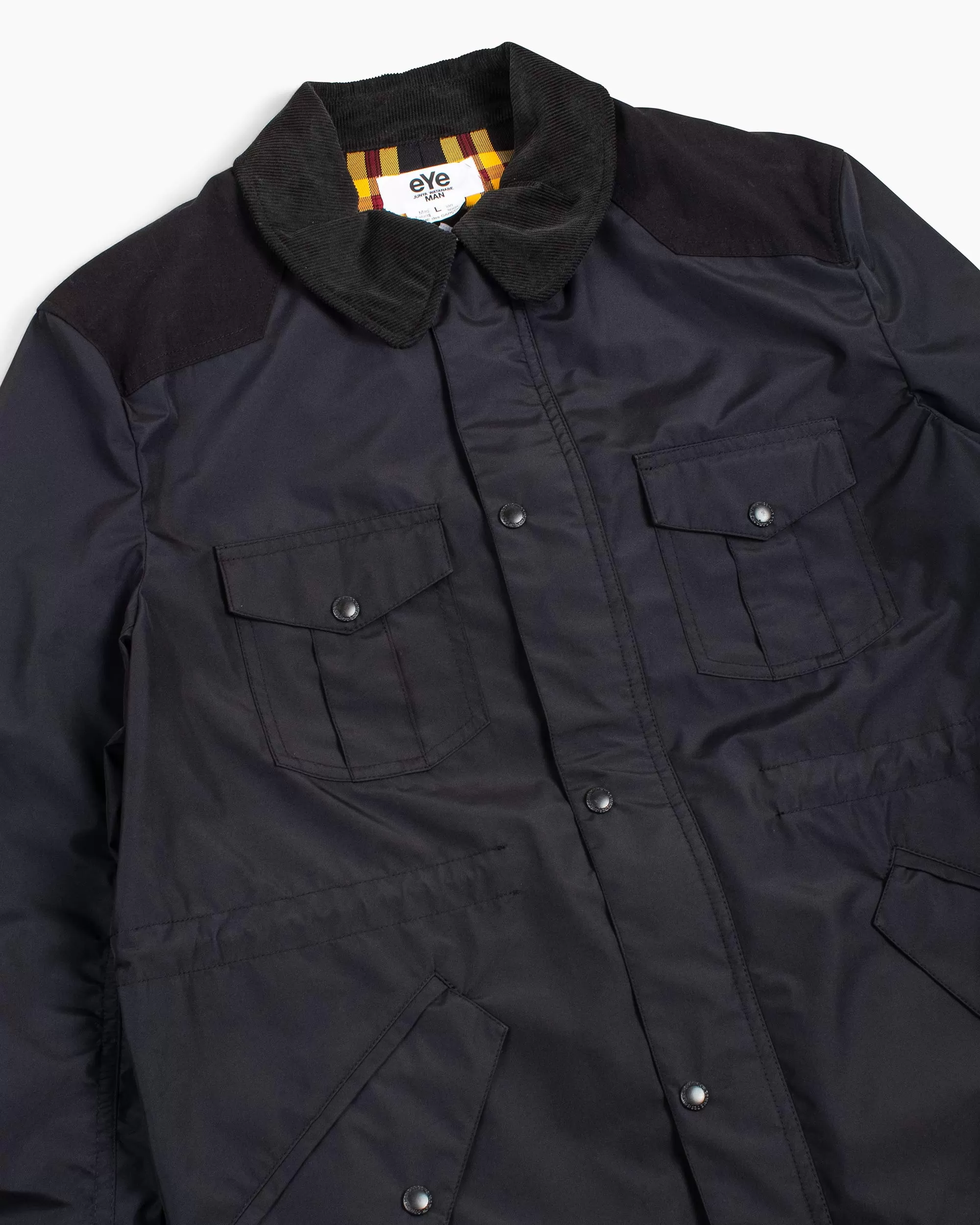 Junya Watanabe MAN GORE-TEX Infinium Coat Black