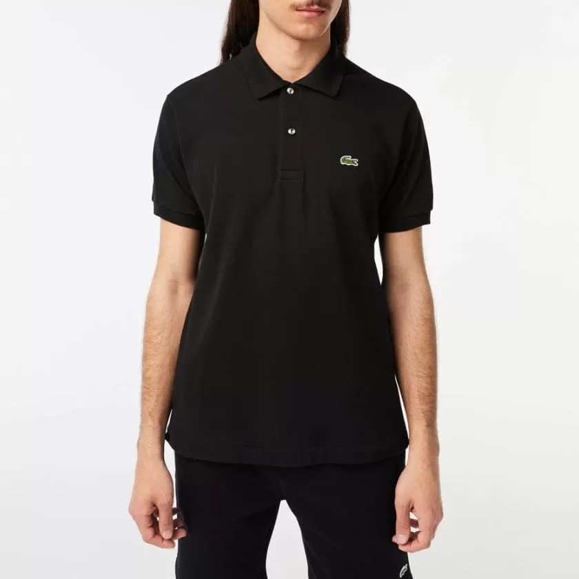 Lacoste Original Petit Pique Cotton Polo (Black) L1212-51