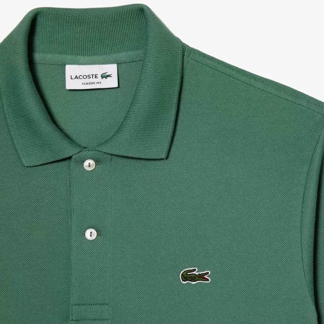 Lacoste Original Petit Pique Cotton Polo (Khaki Green) L1212-51