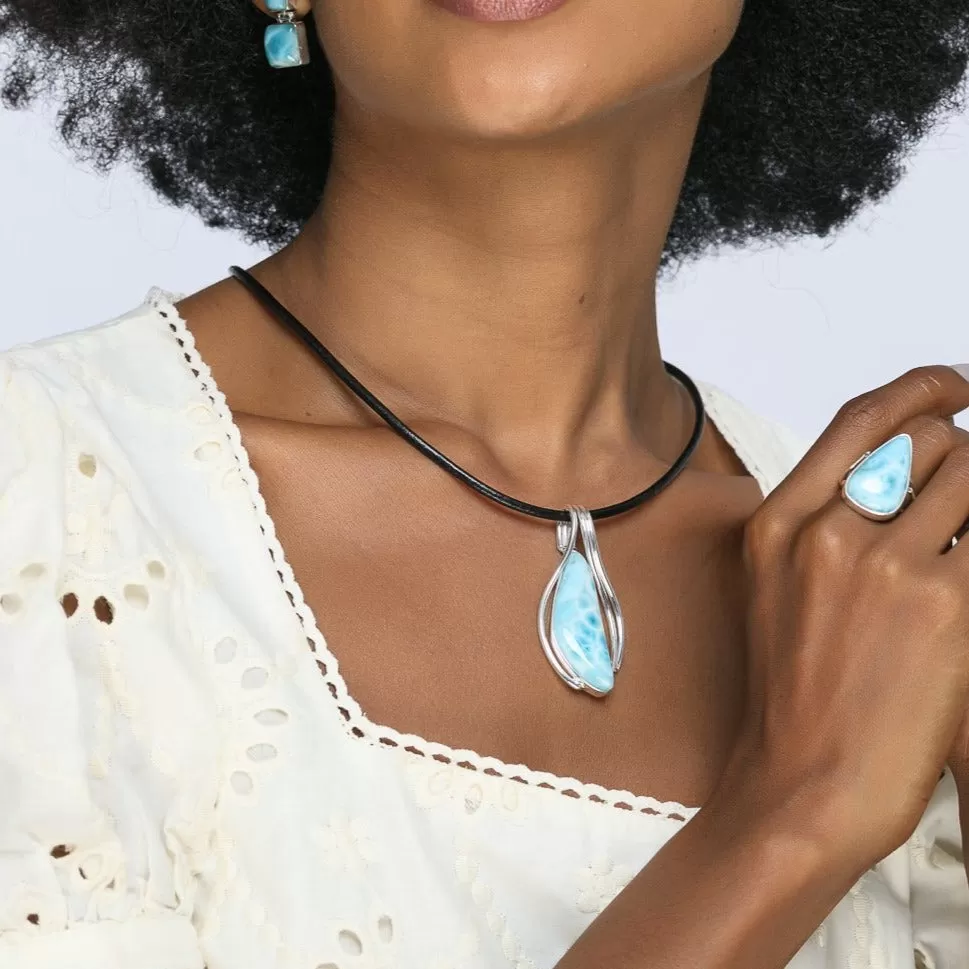 Larimar Pendant Paula