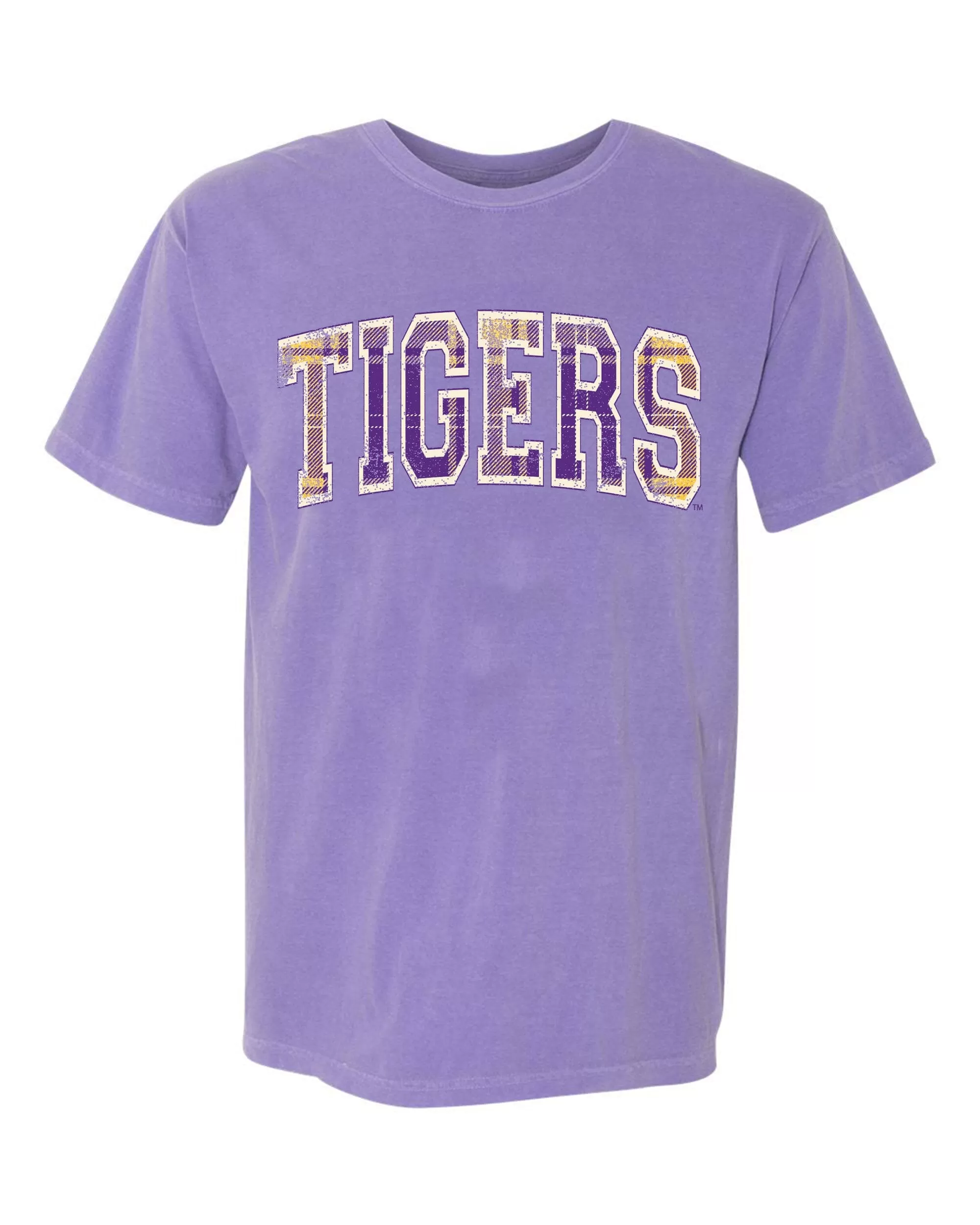 LSU Tigers Tartan Violet Tee