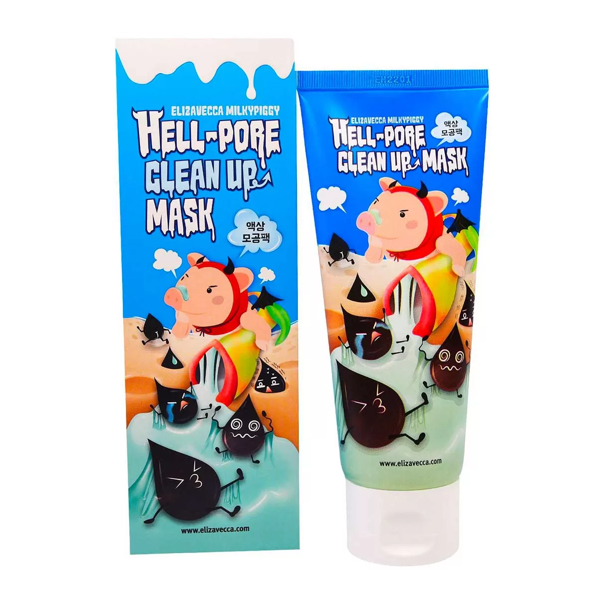 Mascarilla facial Elizavecca Hell Pore Clean Up Mask 100ml