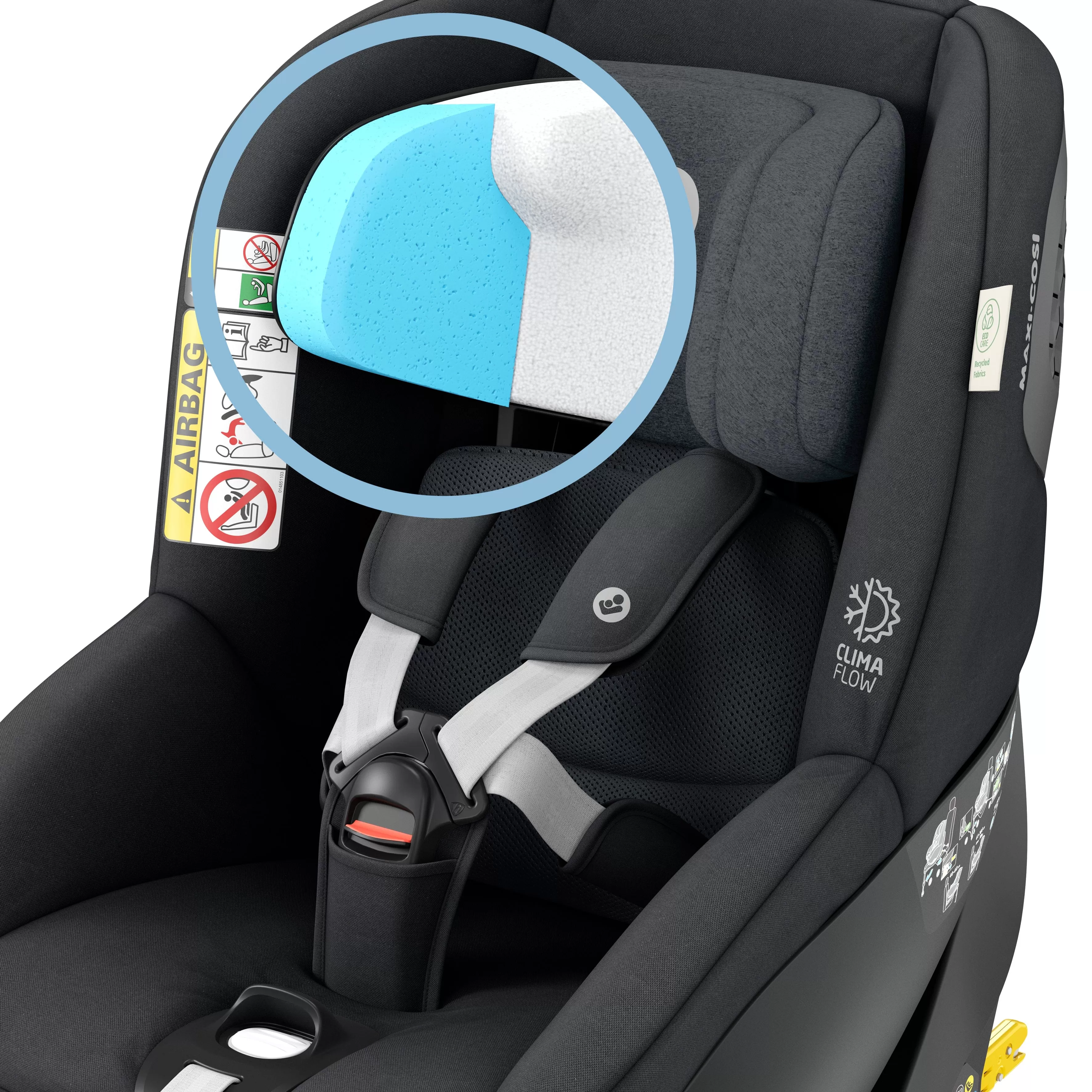 Maxi Cosi Mica Pro ECO i-Size Car Seat - Authentic Graphite