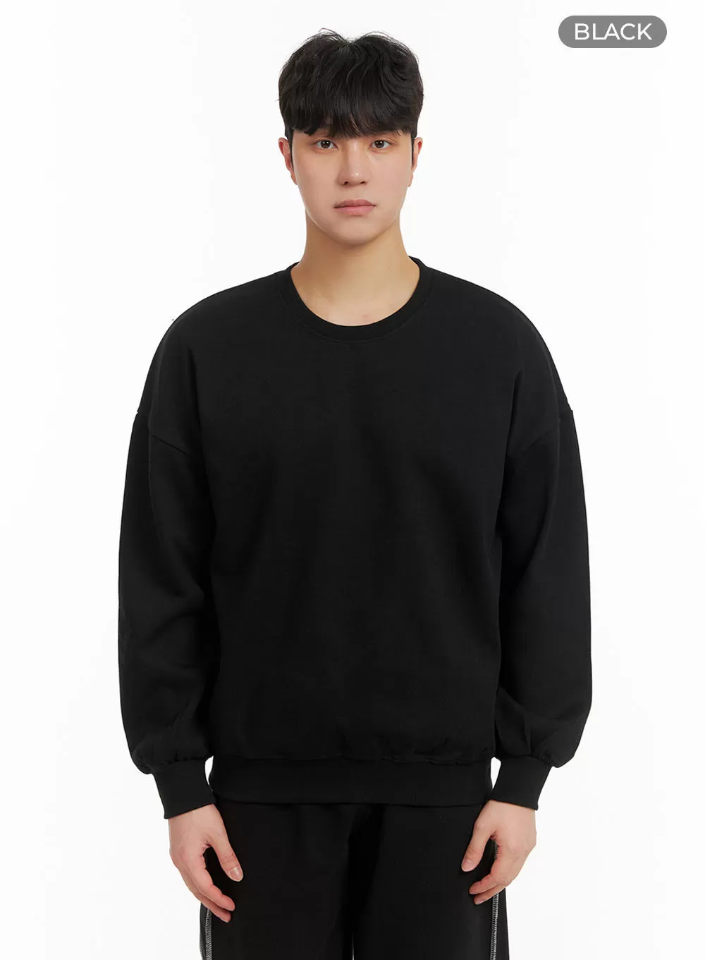 Men's Basic Cotton Sweatshirt IA402