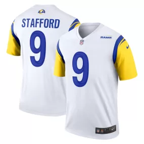 Men's Nike Matthew Stafford White Los Angeles Rams Legend Jersey