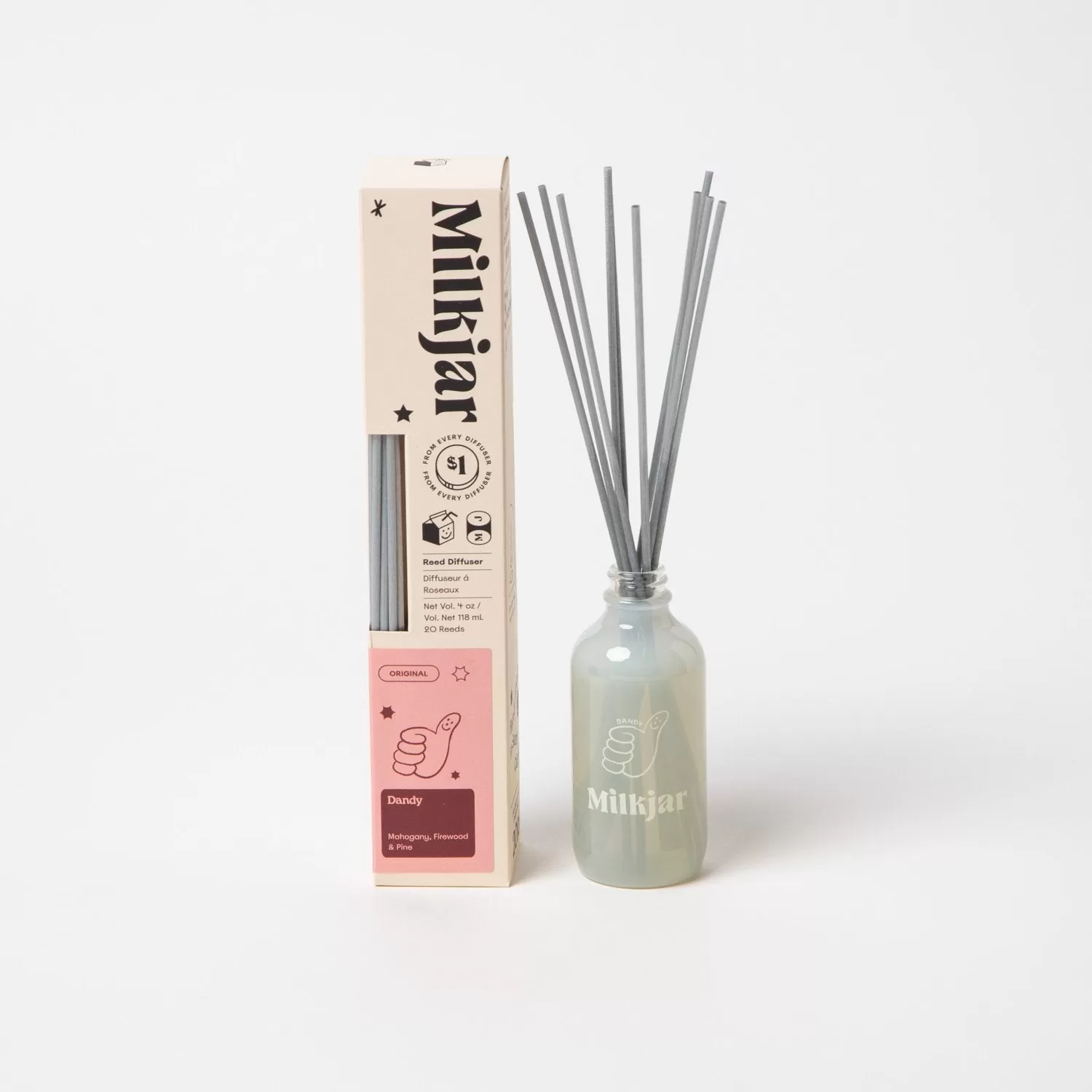 Milk Jar Reed Diffusers