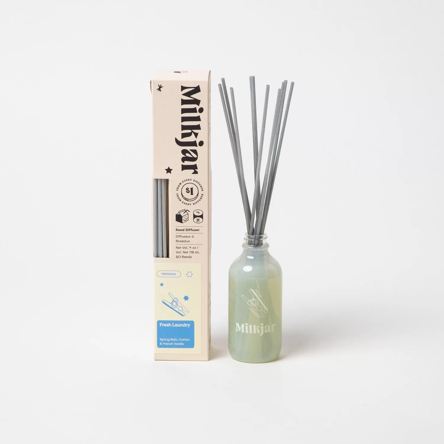 Milk Jar Reed Diffusers