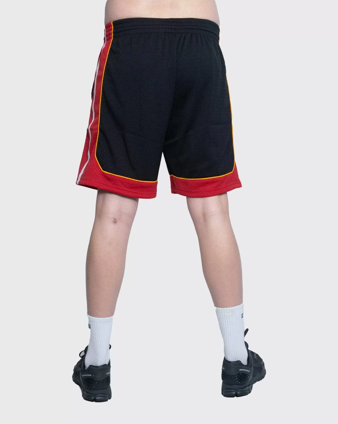 mitchell and ness heat 12-13 swingman shorts