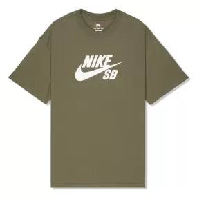 Nike SB Logo Tee Shirt Medium Olive