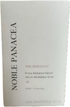 Noble Panacea The Brilliant Prime Radiance Serum 30 x 0.5ml