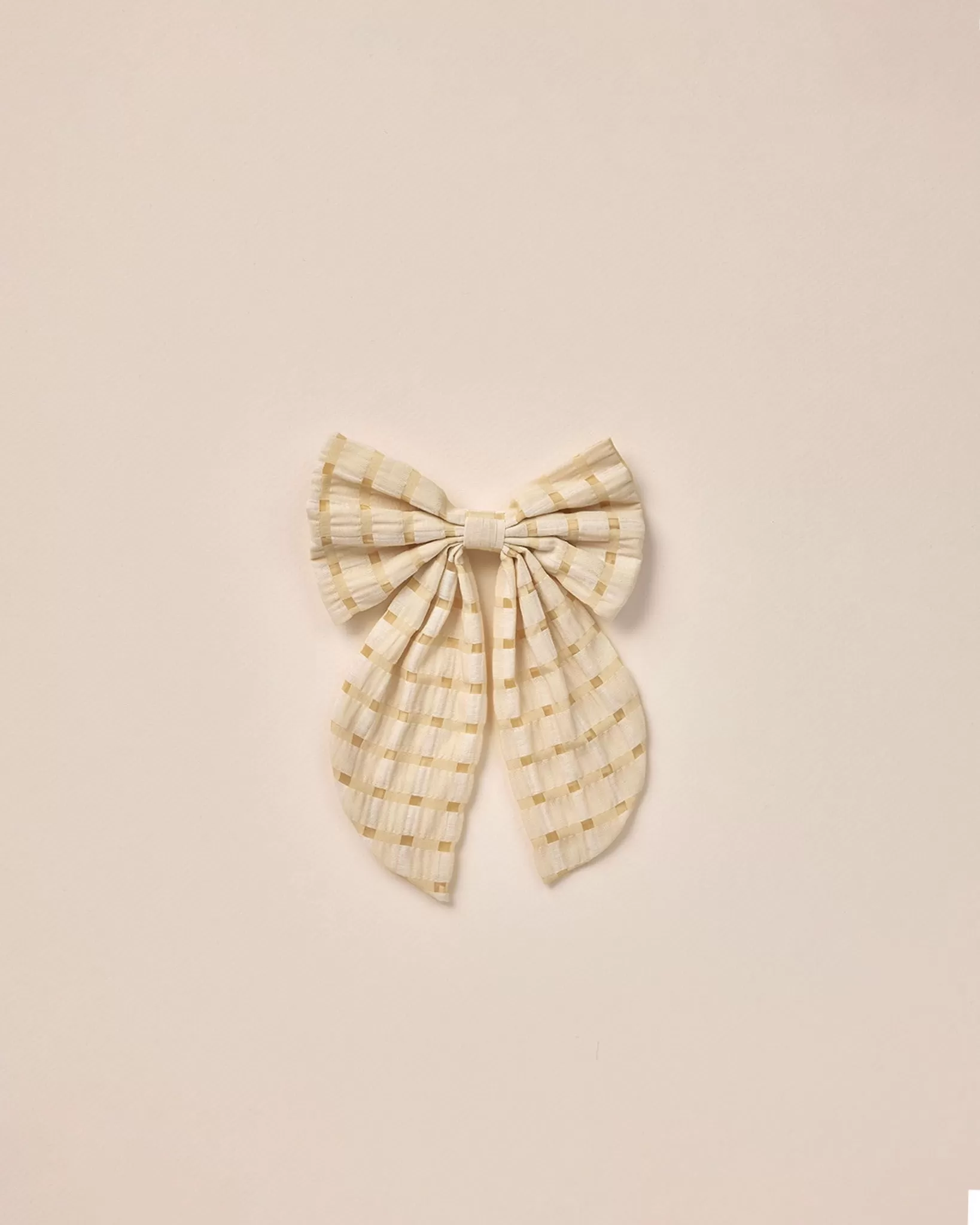 Noralee - Lemon Check Oversized Bow