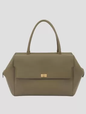 Olive Seaton in Classic Calf Top Handle Handbag