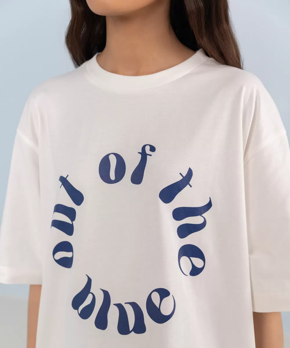 Oversized T-Shirt With Graphic