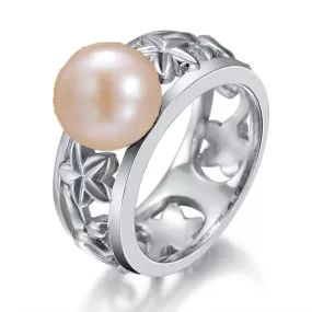 Pearl Pikake Lei Ring