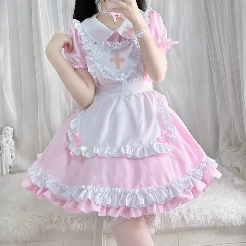 "Holy Maid" Ruffle Maid Dress