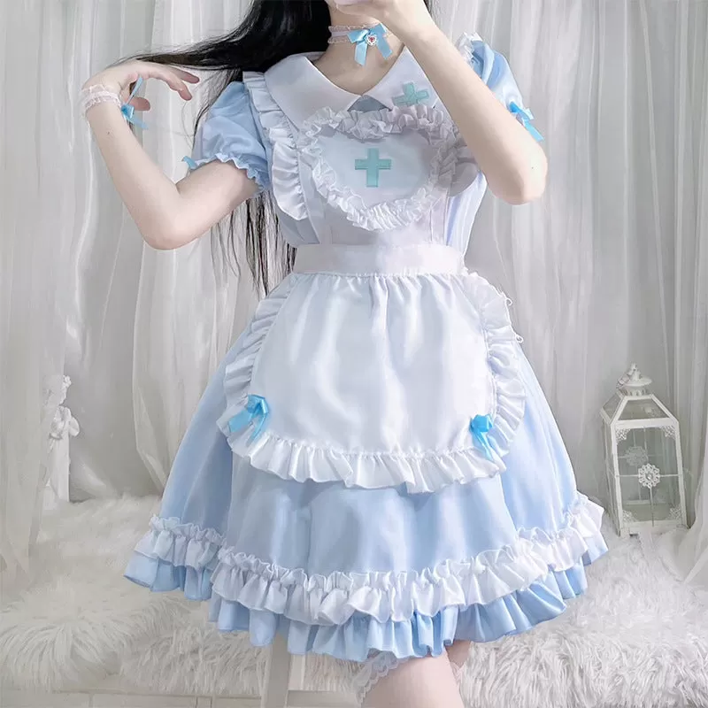 "Holy Maid" Ruffle Maid Dress