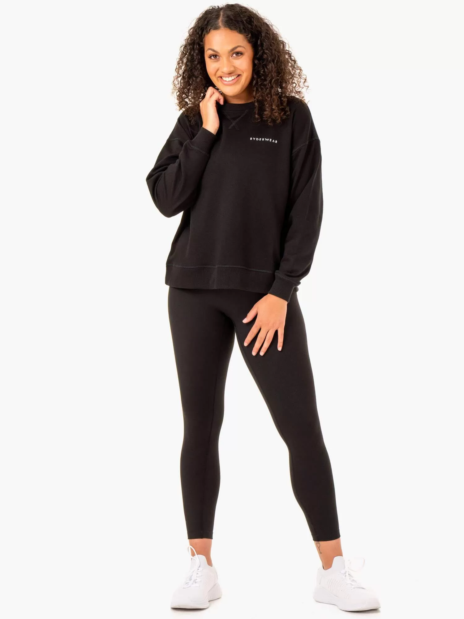 Recover Lightweight Sweater - Black