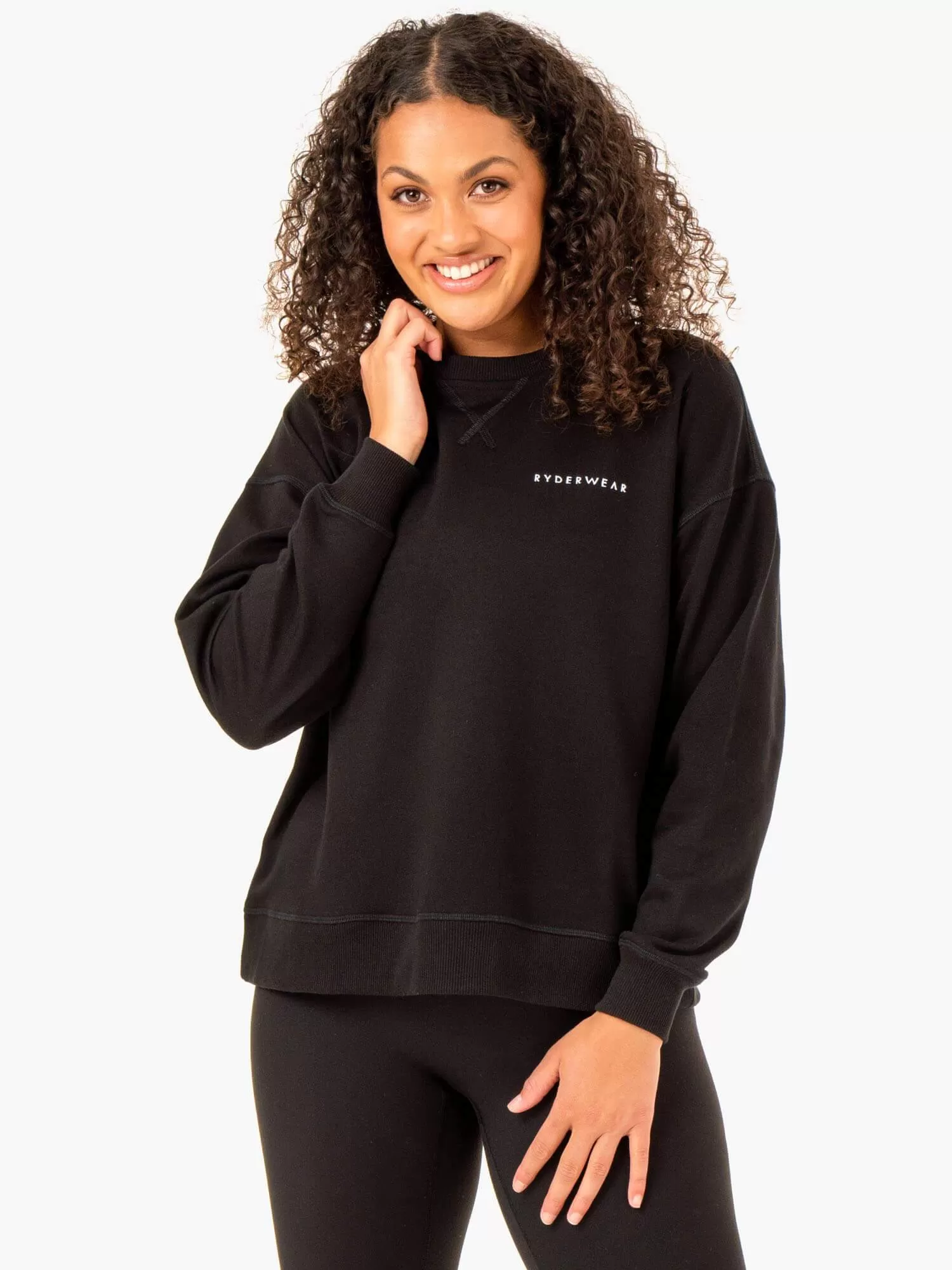 Recover Lightweight Sweater - Black