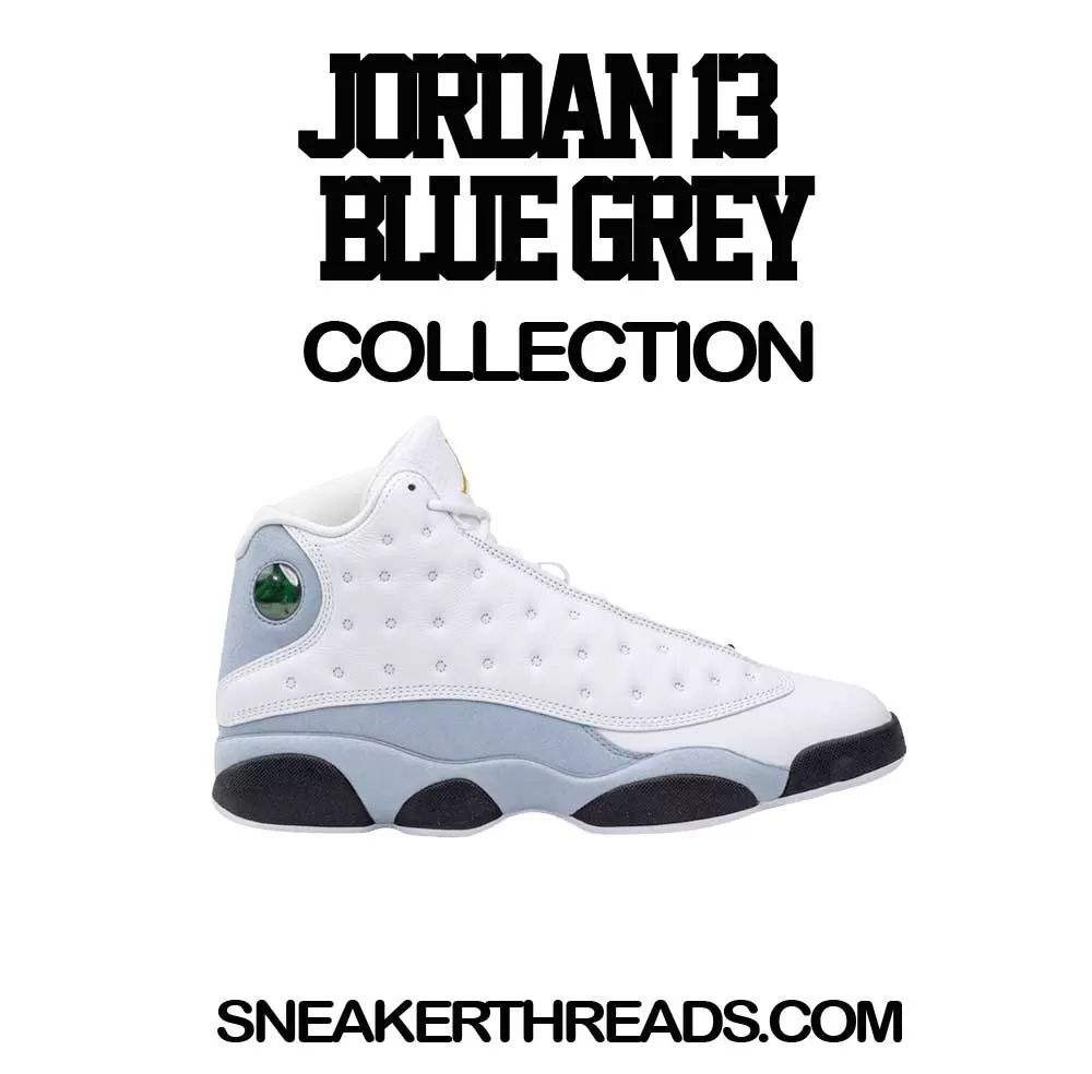 Retro 13 Blue Grey San Judas Shirt