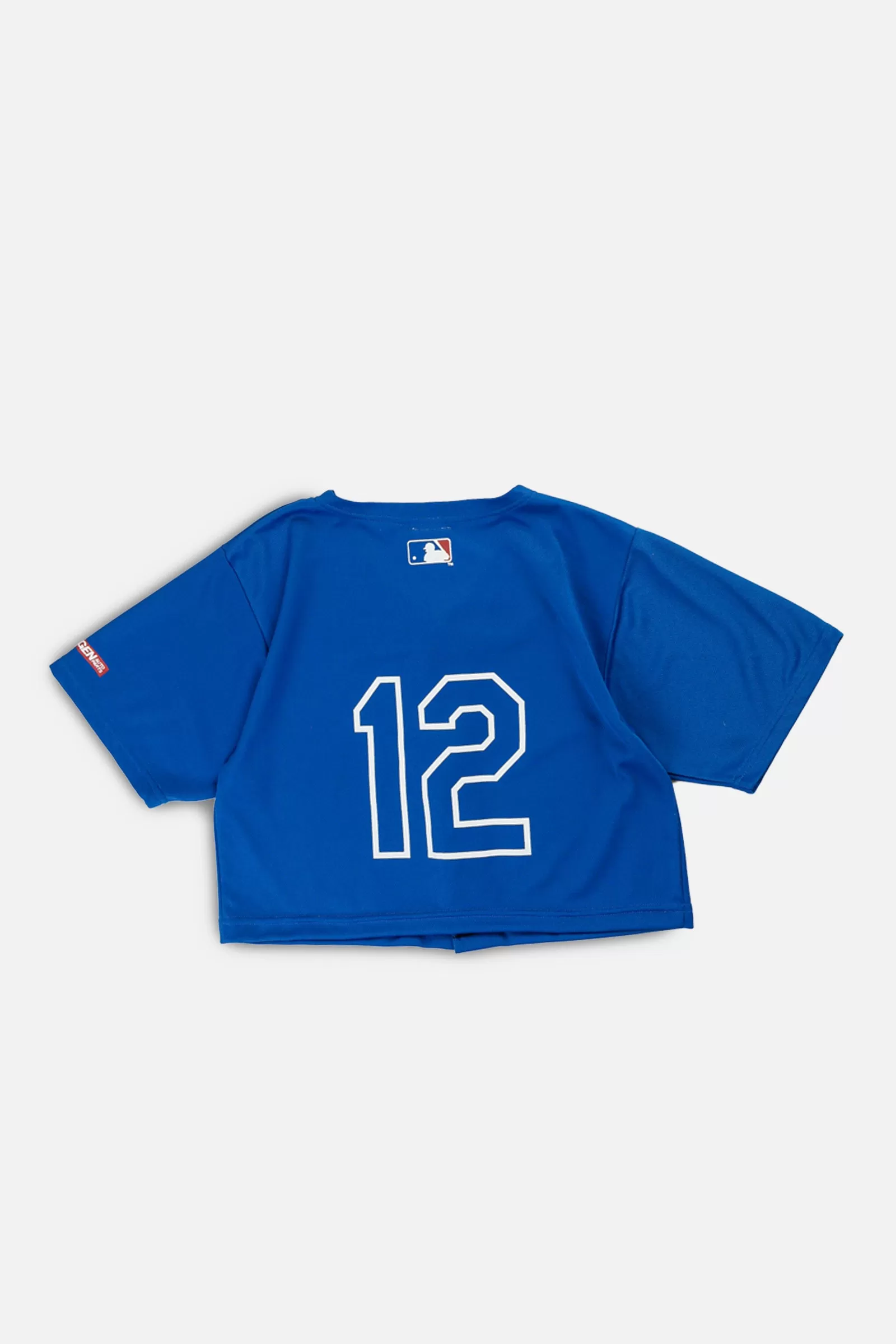 Rework Crop LA Dodgers MLB Jersey - S