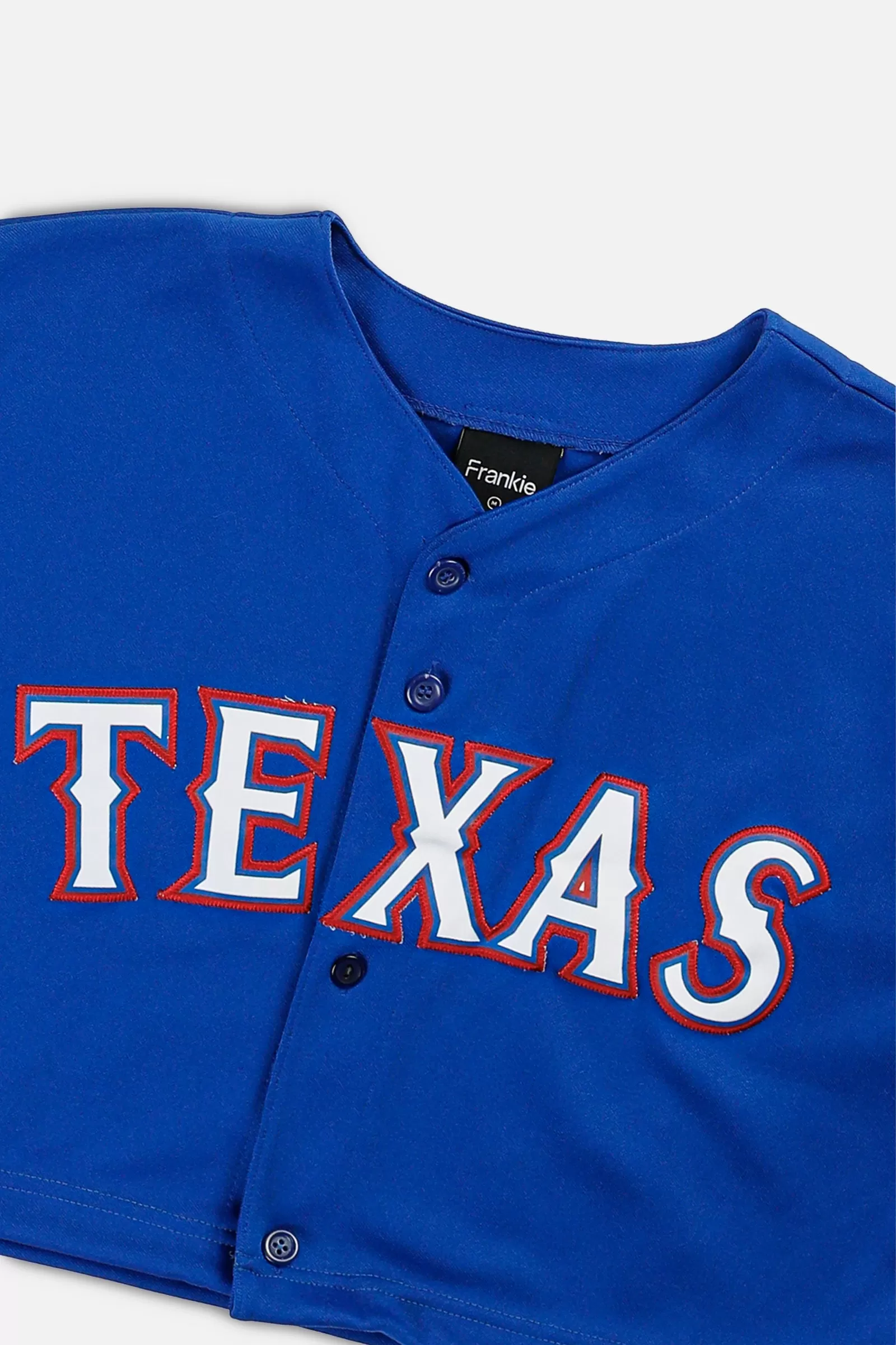 Rework Crop Texas Rangers MLB Jersey - M