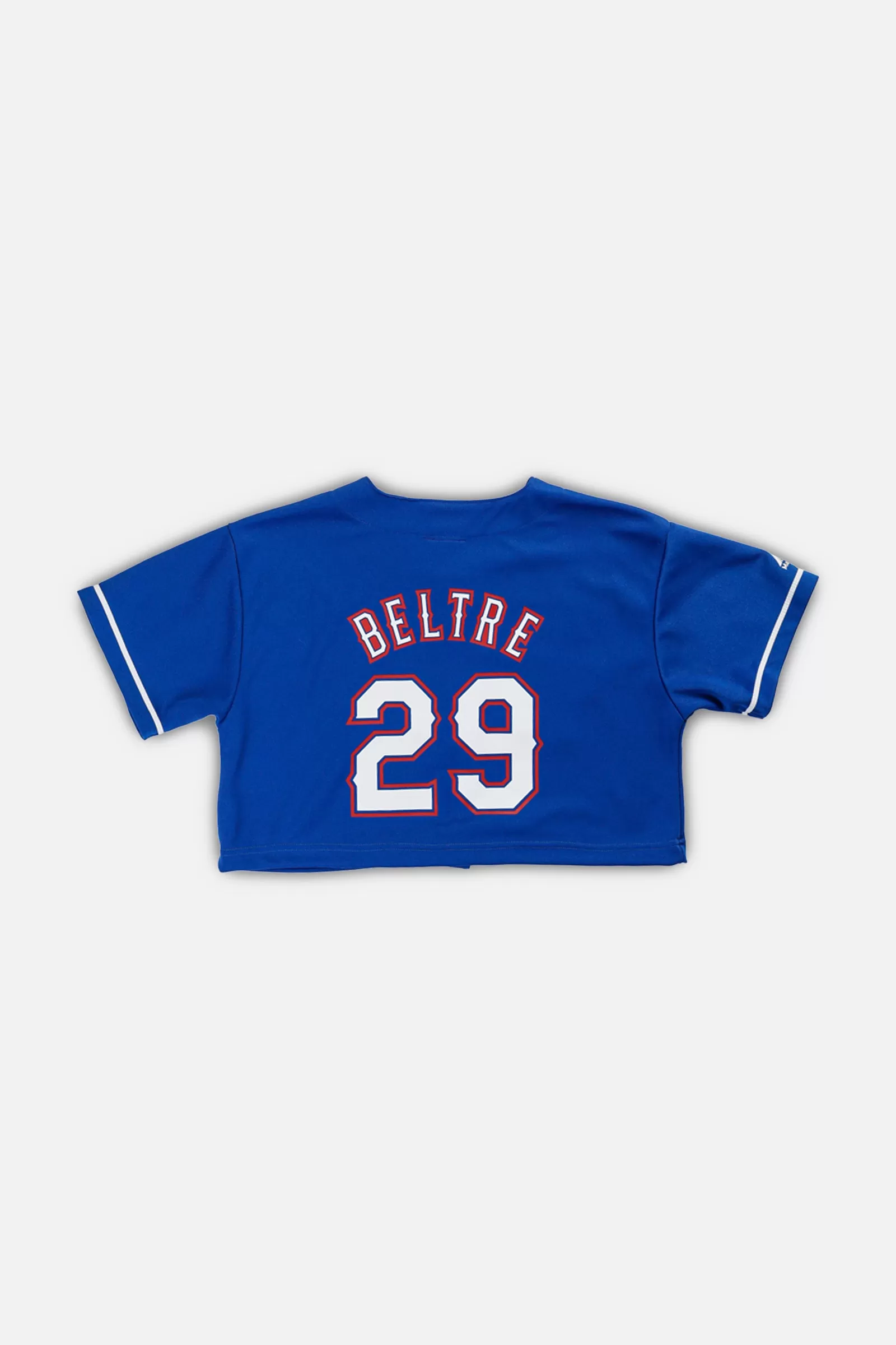 Rework Crop Texas Rangers MLB Jersey - M